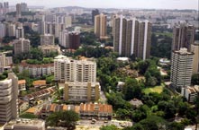 Vy &ouml;ver Singapore &copy; Eric Hammerin