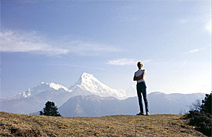 Sj&auml;lvportr&auml;tt i Nepal &copy; Eric Hammerin 